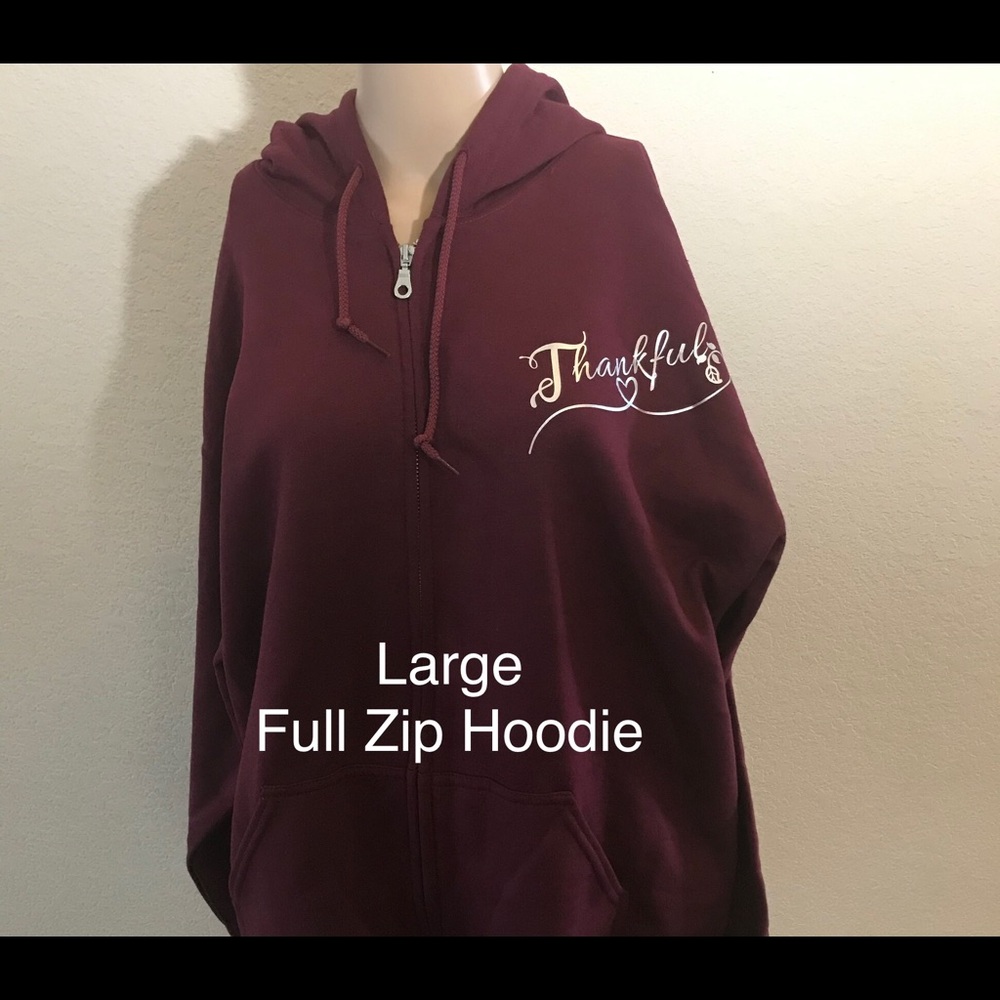 Thankful Full Zip Hoodie